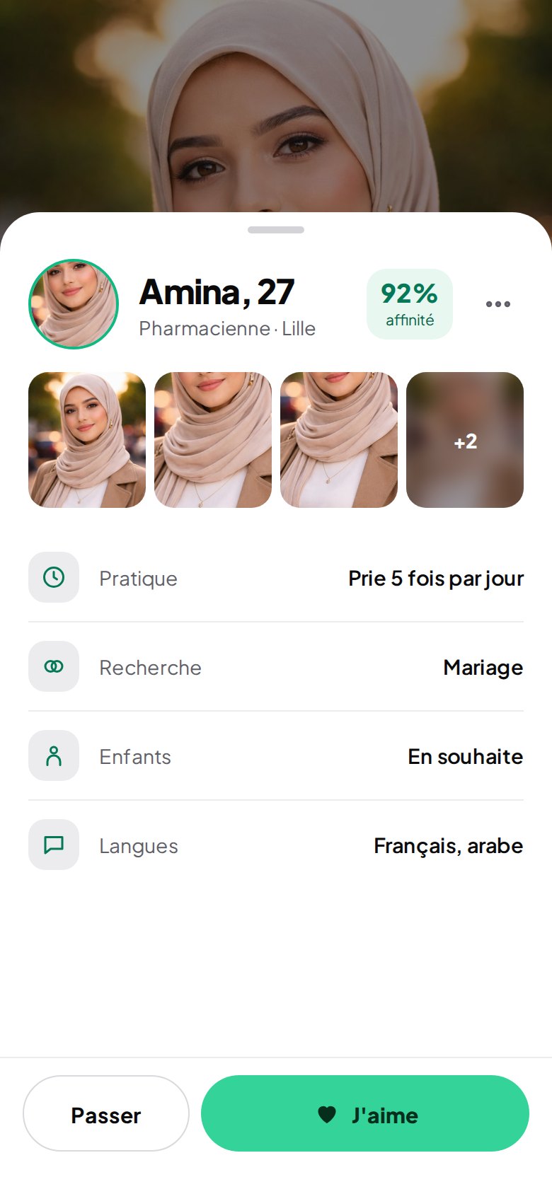 Profil ZemZem : photos, pratique et projet de mariage